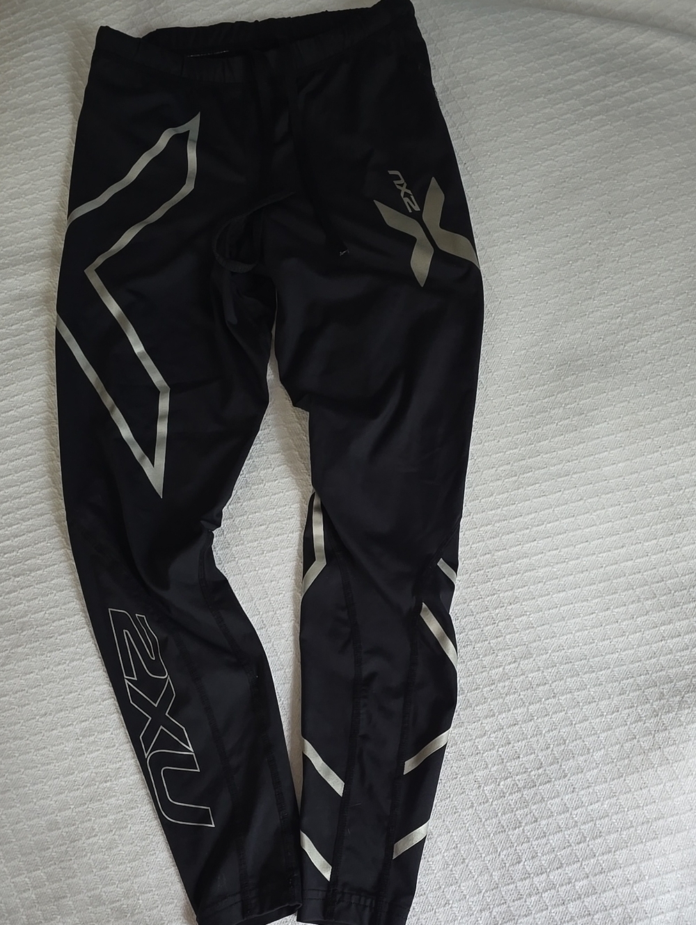 2XU Women’s Black Performance Compression Pants Reflective Size S